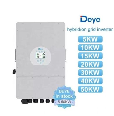 Europe Voltage 8Kw 10Kw 12Kw Hybrid Three Phase Inverter with Input Voltage 160-800Vdc