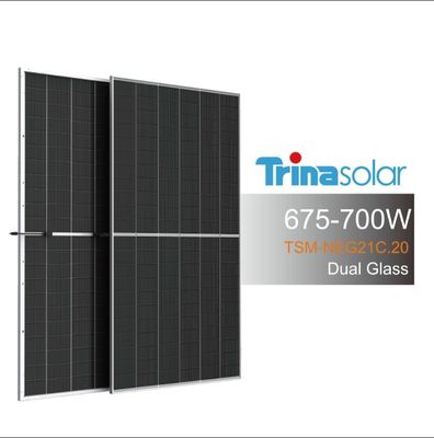 Mono Solar Panel TSM-NEG21C.20 670W 675W 680W 685W 690W 695W 700W for Solar Power System