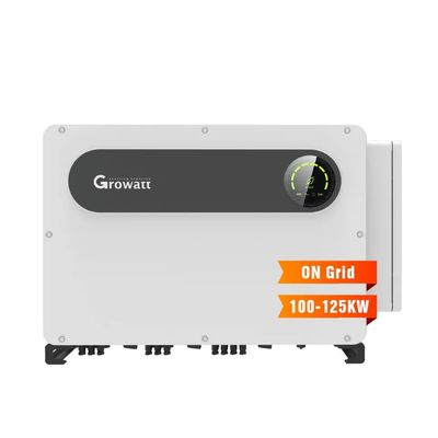 100kw 110kw 125kw Growatt Solar Converter MAX 100KTL3-X LV 3phase Inverter 84KG Weight