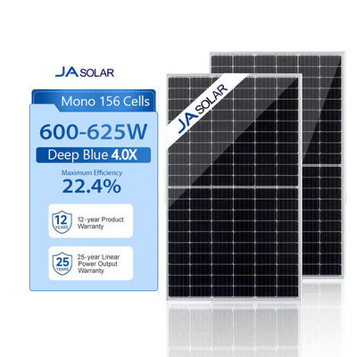 615W 620W 625W N Type Solar Panel for Industrial Panel Dimensions 2465*1134*35mm