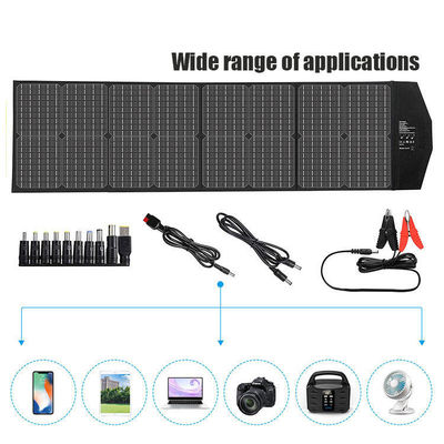 Portable Solar System 160W Folding Solar Module Maximum Power Voltage Vmpp 20.9V-19.8V