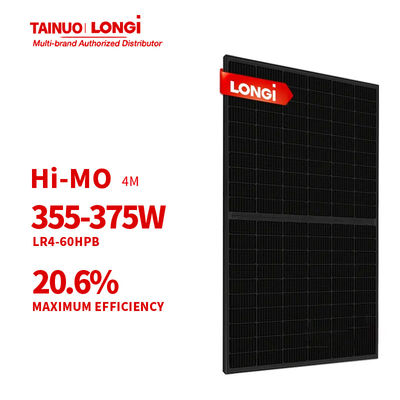 Longi solar 166 Single Series Solar panel 370W 365W 360W Perfect for Any Application