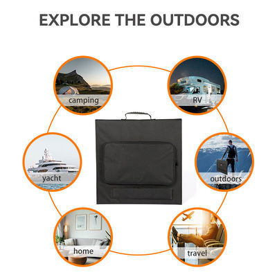20W 30W Portable Camping Solar Panel with USB Type-C Port and Foldable Structure