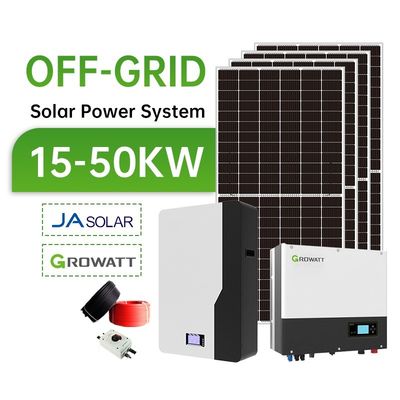 Customized 10KW Solar Energy System with Lithium Ion Battery and Mono Solar Panel