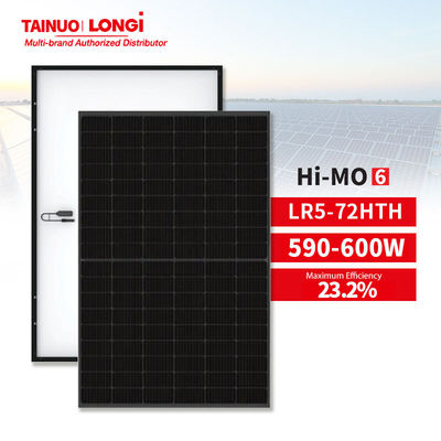 Longi Hi-Mo 6 Scientist V2 Solar Panel LR5-72HTH 590W 595W 600W Solar Pv Module Panels