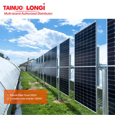 Longi Hi-Mo 6 Scientist V2 Solar Panel LR5-72HTH 590W 595W 600W Solar Pv Module Panels