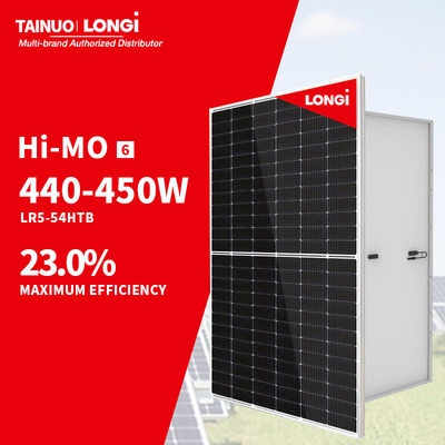 440W Longi Hi-mo 6 LR5-54HTB Solar PV Module Panel Solarmodule with N-TYPE Technology
