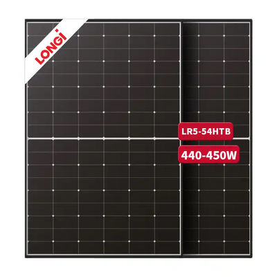 440W Longi Hi-mo 6 LR5-54HTB Solar PV Module Panel Solarmodule with N-TYPE Technology