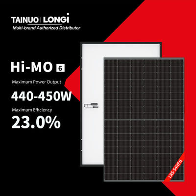 440W Longi Hi-mo 6 LR5-54HTB Solar PV Module Panel Solarmodule with N-TYPE Technology