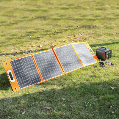 100W 40W Foldable Solar Panel Dust Proof USB Output for Camping 3.2KG
