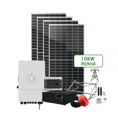 Lithium Ion Battery Type 5000W 8000W 1000W Residential Solar Panel Photovoltaic System
