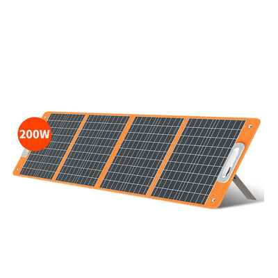 Foldable Solar Panel Backup Generator 300W with Black Panel Efficiency 21.5%-23.5%