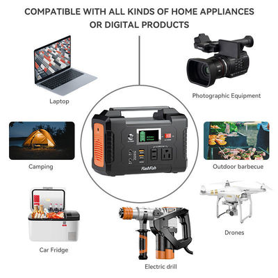 18650 Lithium Battery Solar Generator Box Power Station for Portable AC Power Supply