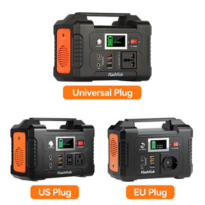 600W Solar Portable Power Station with USB Lithium Battery and 110V/220V AC Output