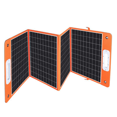 Foldable Monocrystalline Solar Panel 100W for Low MOQ Customize Light Weight QC3.0 PD45W
