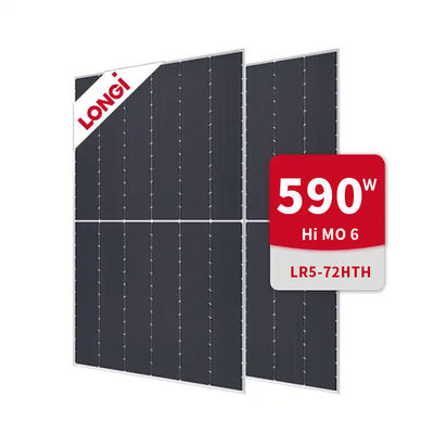 LR5-72HTH 595M 590W 595W 600W Solar Panel for Solar Energy System First Year Decay 1.5%