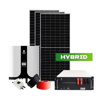 10KW 12KW Hybrid Solar System with Pre-sales Project Design and Three Phase Inverter