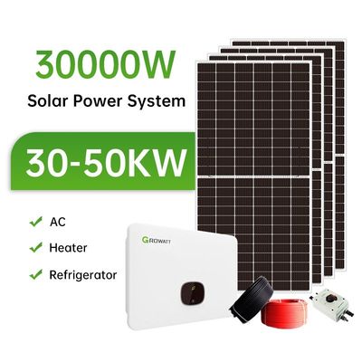 30kw On Grid Solar System for Whole Home Technical Support and Pre-sales Project Design