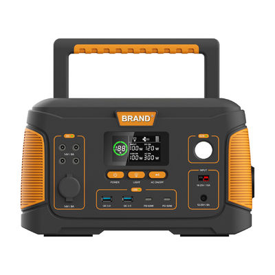 Wireless Charging 1000W Pure Sine Wave MPPT Solar Power Station with AC Input 25v 6A