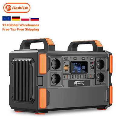 1000w Portable Power Station for Camping Flashfish Pure Sine Wave Solar Panel Charging