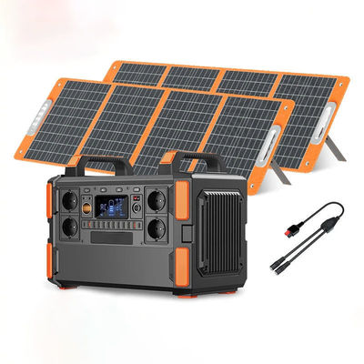FlashFish 1000w Lifepo4 Lithium Iron Phosphate Battery Power Station with Solar Panel