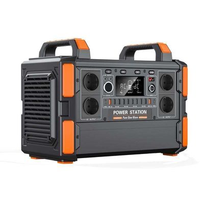 FlashFish 1000w Lifepo4 Lithium Iron Phosphate Battery Power Station with Solar Panel