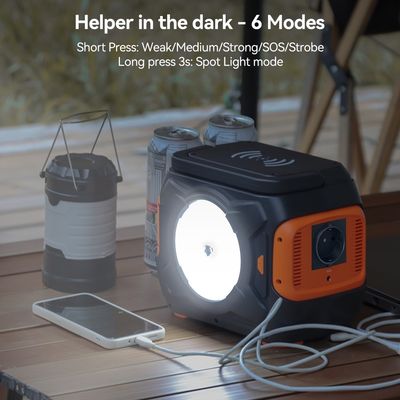 320W Portable Power Station with DC 9-12V/10A Max Output and 4-5 Hours Full Charge Time