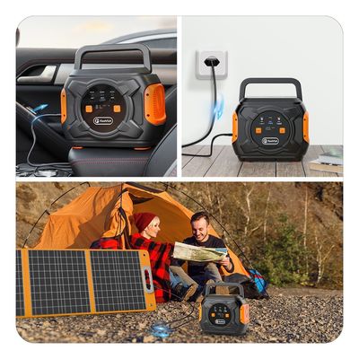 320W Portable Power Station with DC 9-12V/10A Max Output and 4-5 Hours Full Charge Time