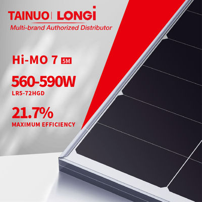 560w Monocrystalline Half Cell Solar Energy Panel 500 Watt with 22.5% Panel Efficiency
