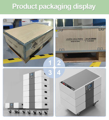 High Capacity Lithium Battery 51.2V 400AH 5kWH Smart String Energy Storage System For Household Power Support