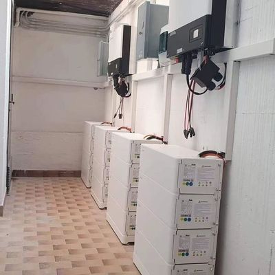 Stackable Modular 51.2v Lifepo4 Lithium Ion Home Solar System 6000 Times 208Ah Energy Storage Battery