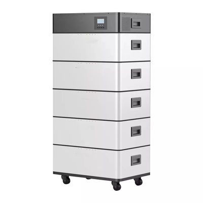 Powerful 15KWh Stacked LiFePO4 Lithium Ion Battery 51.2V 280AH for Solar Energy Storage