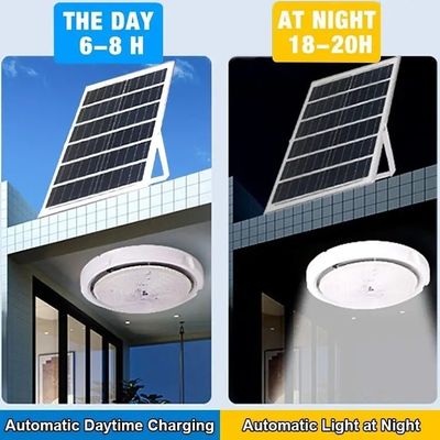 4100K Color Temperature Wireless Induction Solar LED Ceiling Lamp In Different Sizes