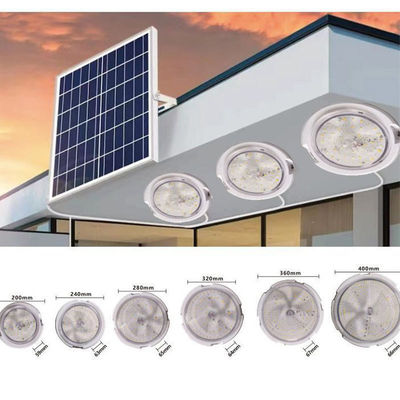 4100K Color Temperature Wireless Induction Solar LED Ceiling Lamp In Different Sizes