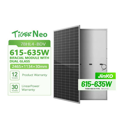 182mmx182mm Cell Size Jinko 550W MONO-FACIAL MODULE Solar Panel for Your B2B Needs