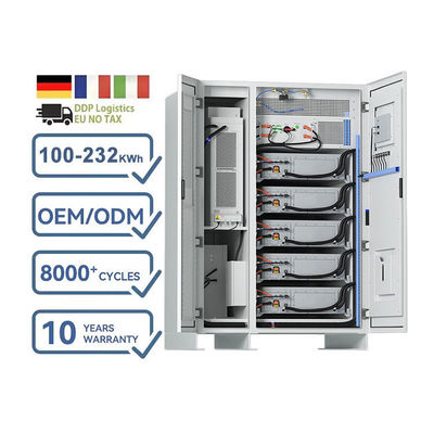 100KVA On Grid Connection Industrial and Commercial Energy Storage Container 232 kWh