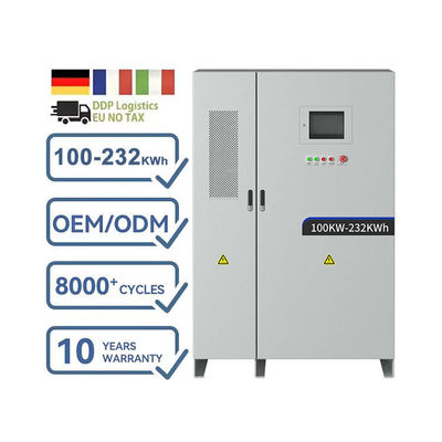 200kw 250kw Battery Outdoor Voltage Air Cooling Energy Storage System 3500kg Capacity