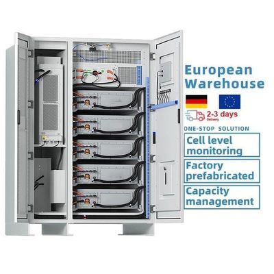 Over 10 Years System Design Life High Voltage 200KWH Solar Energy Storage System