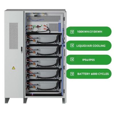 Over 10 Years System Design Life High Voltage 200KWH Solar Energy Storage System