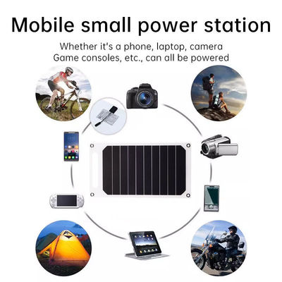 Portable 10W 5V Portable Mini Solar Panels For Outdoor Waterproof Hike Camping