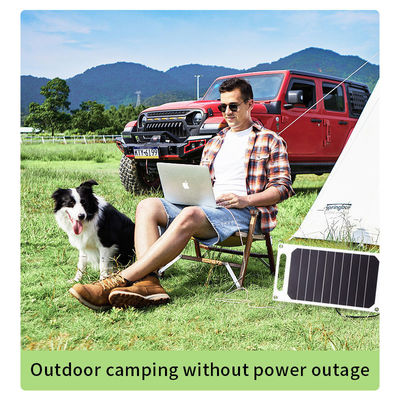 USB Output Waterproof Mono 20W Foldable Solar Panel Charger For Mobile Phone