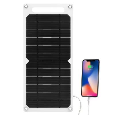 Outdoor Mobile Phone Charging 5v 2w Mini Solar Panel With USB Output And Efficiency