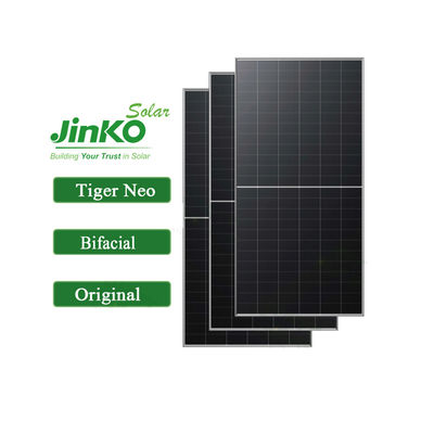 Jinko Solar Panel 570-590 Watt Bifacial Jinko Tiger Neo N-type 72HL4-BDV for Projects