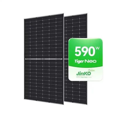 Jinko Solar Tiger Neo N-type PV Solar Panels 590W 585W 580W 575W 570W for On Grid Solar System