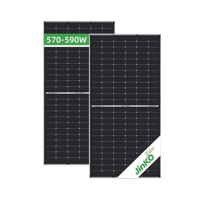 N-Type Mono Solar Panel Jinko 550w 555w Tiger Neo 72HL with IP68 Rated Junction Box