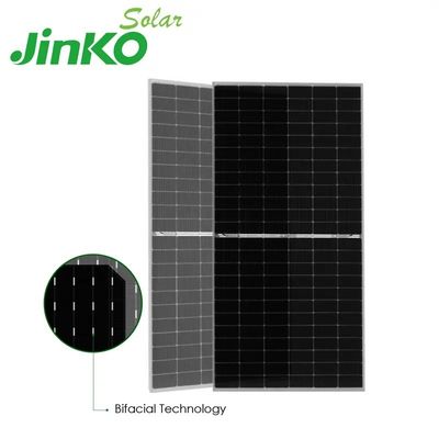 N-Type Mono Solar Panel Jinko 550w 555w Tiger Neo 72HL with IP68 Rated Junction Box