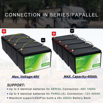 12V100AH LFP Lithium Battery for Outdoor Backup Power and RV Roadside Assistance