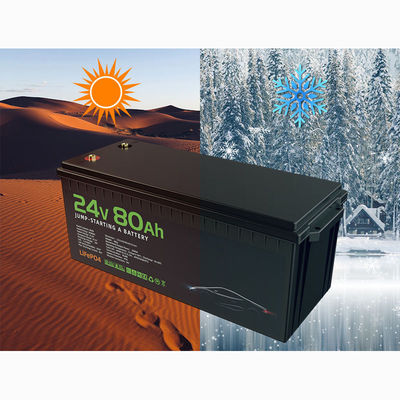 Built-in BMS ABS PC Black Lithium LiFePO4 Cylindrical Battery Cell for Home Power 12.8V