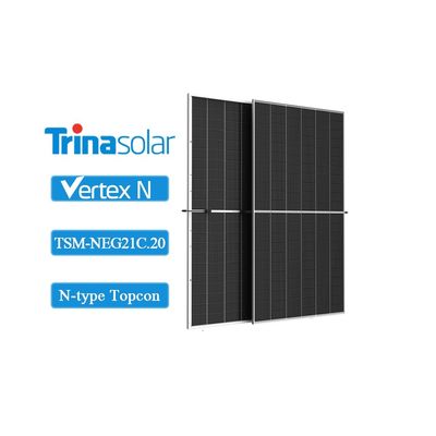 Trina Grade A Solar Panel 675W 680W 685W 690W 695W 700W N-type TOPCon Bifacial Dual Glass