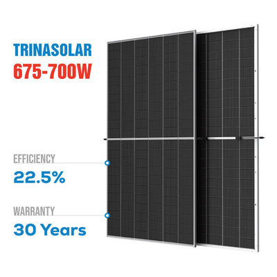 600w solar panel trina 630w 650w 670w 700w tier 1mono module with in EU warehouse
